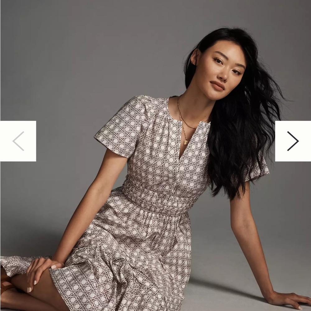 Anthropologie somerset maxi dress